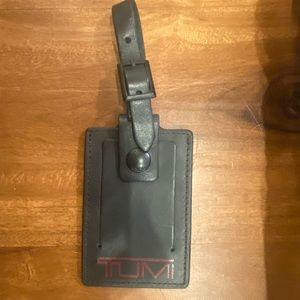 Tumi Leather Luggage Tag